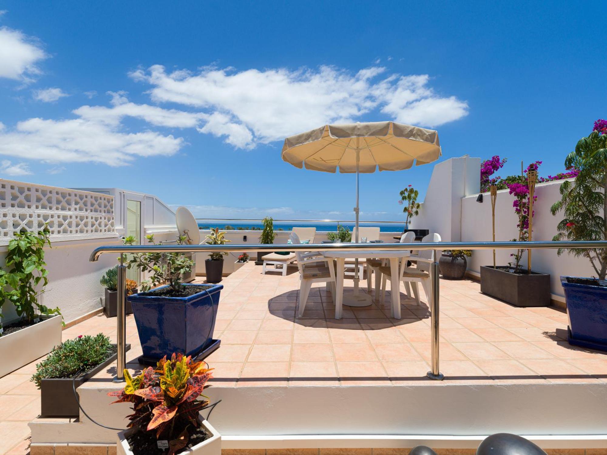 Casa Lex I Ocean & Sunrise Panorama I Steps From Dunes And Beach I Private 50 Sqm Terrace I Pool Maspalomas  Luaran gambar