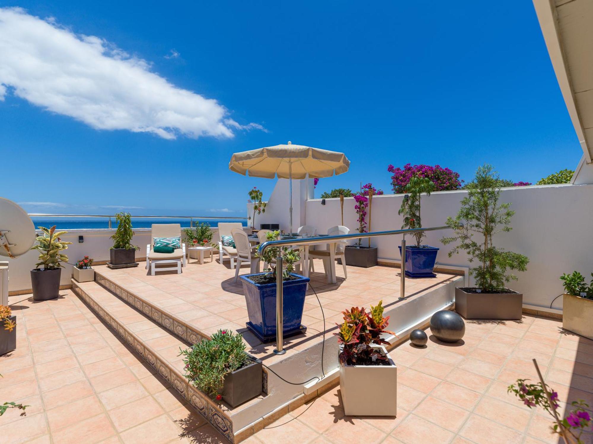 Casa Lex I Ocean & Sunrise Panorama I Steps From Dunes And Beach I Private 50 Sqm Terrace I Pool Maspalomas  Luaran gambar